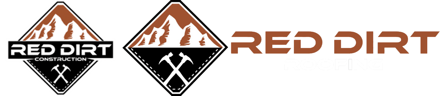 red dirt construction logo